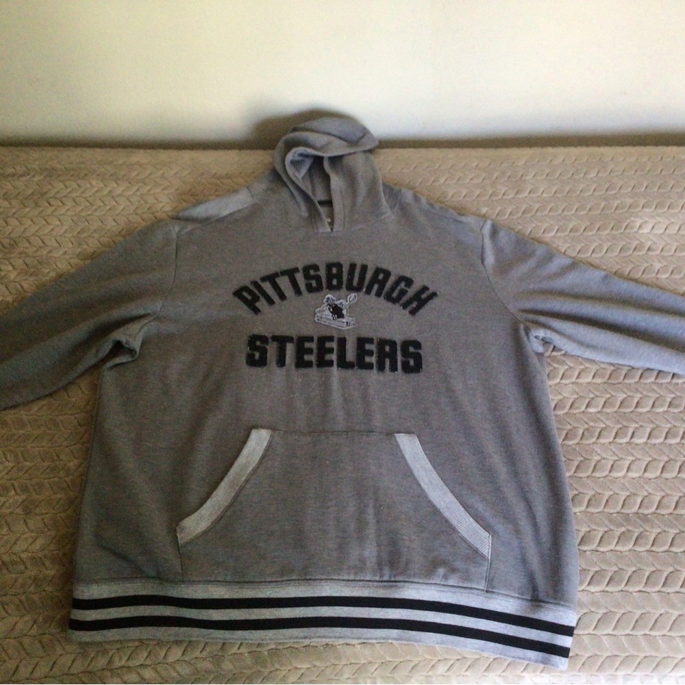 Fanatics Pittsburgh Steelers Gray Hoodie